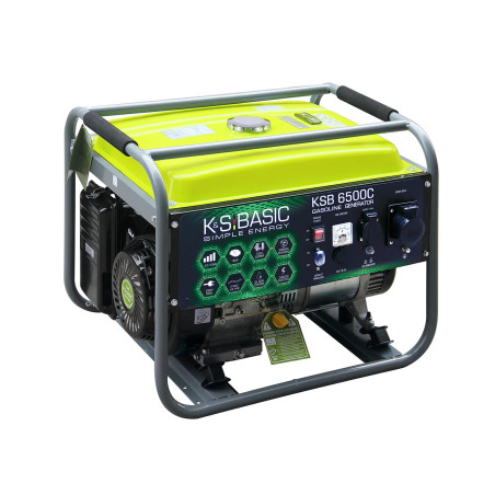 Benzínový generátor Könner & Söhnen KSB 6500C