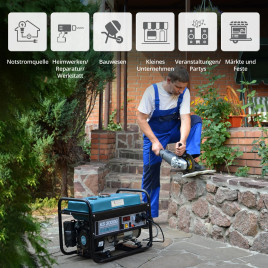 LPG/Benzin-Generator Könner & Söhnen KS 3000G