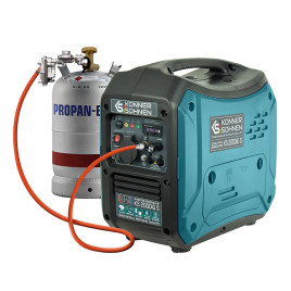 LPG/Benzin-Inverter-Generator Könner & Söhnen KS 2000iG S