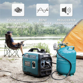 Invertorový generátor na LPG/benzín Könner & Söhnen KS 3100iG S