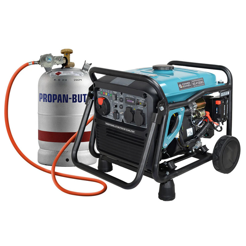 Gerador inversor de GPL/gasolina Könner & Söhnen KS 4100iEG