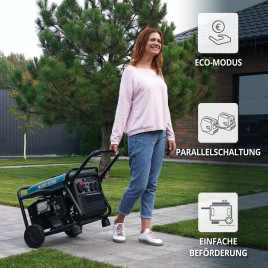 LPG/Benzin-Inverter-Generator Könner & Söhnen KS 4100iEG