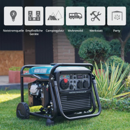 LPG/Benzin-Inverter-Generator Könner & Söhnen KS 4100iEG