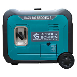 LPG/Benzin-Inverter-Generator Könner & Söhnen KS 5500iEG S