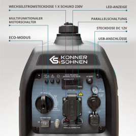Könner & Söhnen KS 3100i S inverter generator