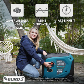 Inverter-Generator Könner & Söhnen KS 4000iE S ATS