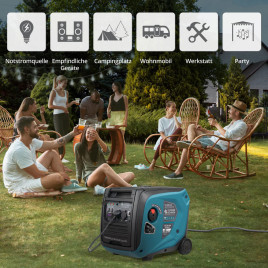 Inverter-Generator Könner & Söhnen KS 4000iE S ATS
