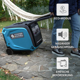 Generatore di inverter Könner & Söhnen KS 4000iE S ATS Versione 2