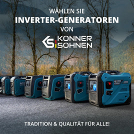 Generatore di inverter Könner & Söhnen KS 4000iE S ATS Versione 2
