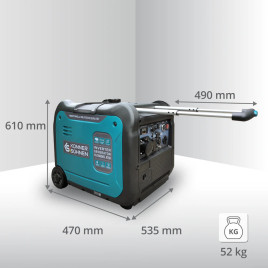 Inverter-Generator Könner & Söhnen KS 5500iES ATSR