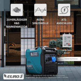 Generator inwerterowy Könner & Söhnen KS 6000iE S