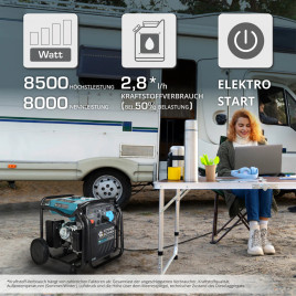 Inverter-Generator Könner & Söhnen KS 8100iE ATSR