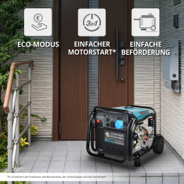 Inverter-Generator Könner & Söhnen KS 8100iE ATSR