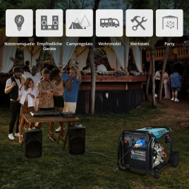 Інверторний генератор Könner & Söhnen KS 8100iE ATSR