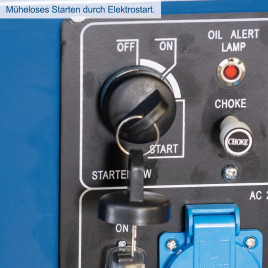 Diesel generator SG5200D Scheppach - 7,7PS | 5000W | electric start | 2x 230V, 1x 400V socket