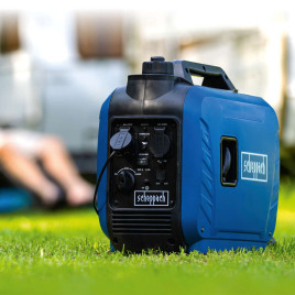 Générateur électrique inverter SG2500i Scheppach - 2000W | 2x prise 230V / 2x USB type A (charge rapide)