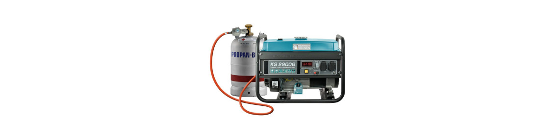 Gas/petrol generators (combination generators) - Dual-fuel generators